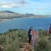 Marion, Jutta and Hermann on the descent of Alt del Governador